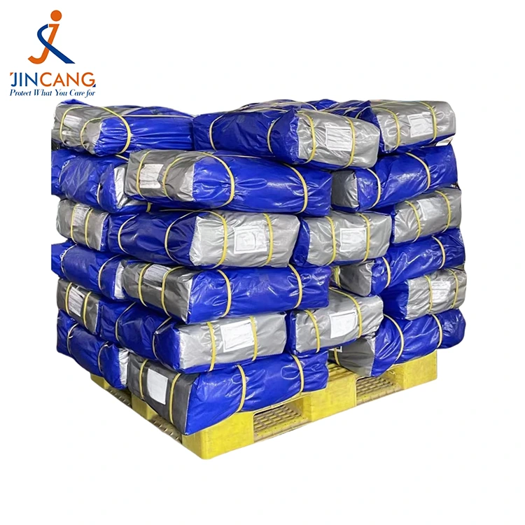 180g Tenebrosi Blue Silver Tarpaulin