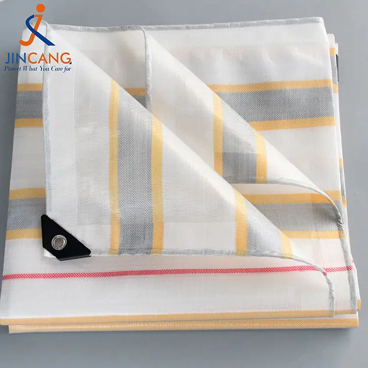 180G Aurum-Plated Silver PE Tarpaulin