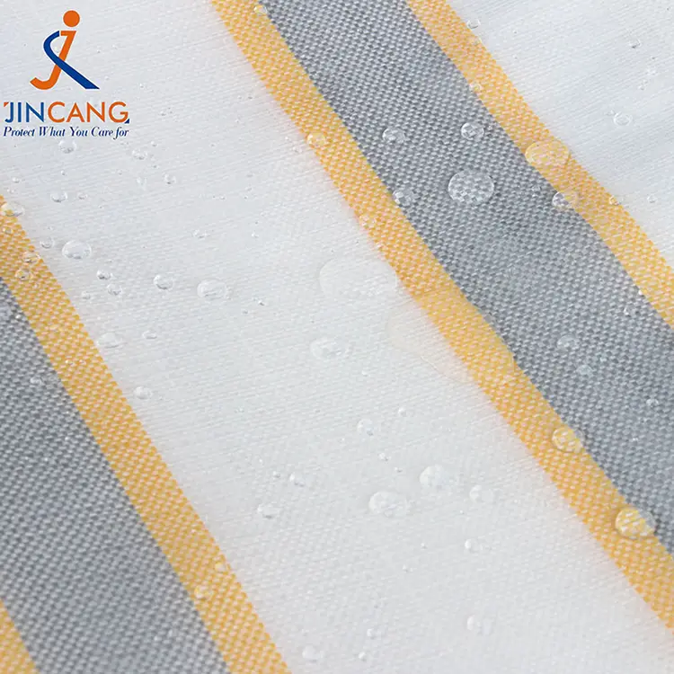 180G Aurum-Plated Silver PE Tarpaulin