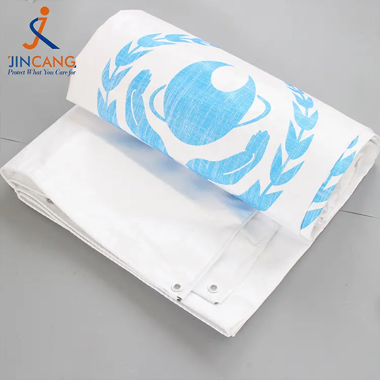 180g Alba cum Print Pe Tarpaulin