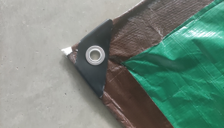 8'x10' 110GSM Brown Green PE Tarpaulin for Cover Praesidium 8'x10' 110GSM Brown Green PE Tarpaulin for Cover Praesidium