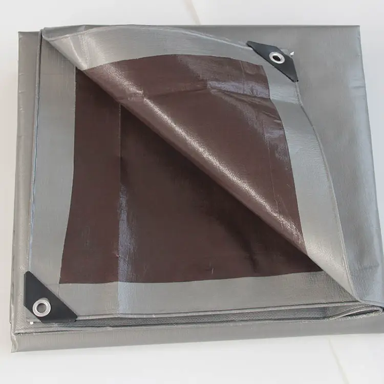 220g Silver Brown Pho Tarpaulin