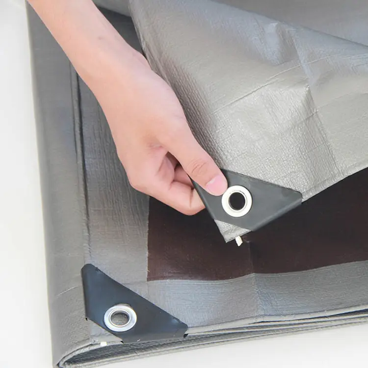 220g Silver Brown Pho Tarpaulin