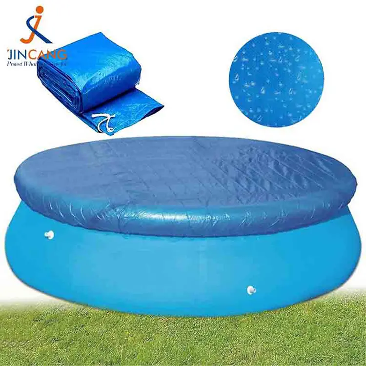Blue Tarpaulin Pe swimming stagnum Covers