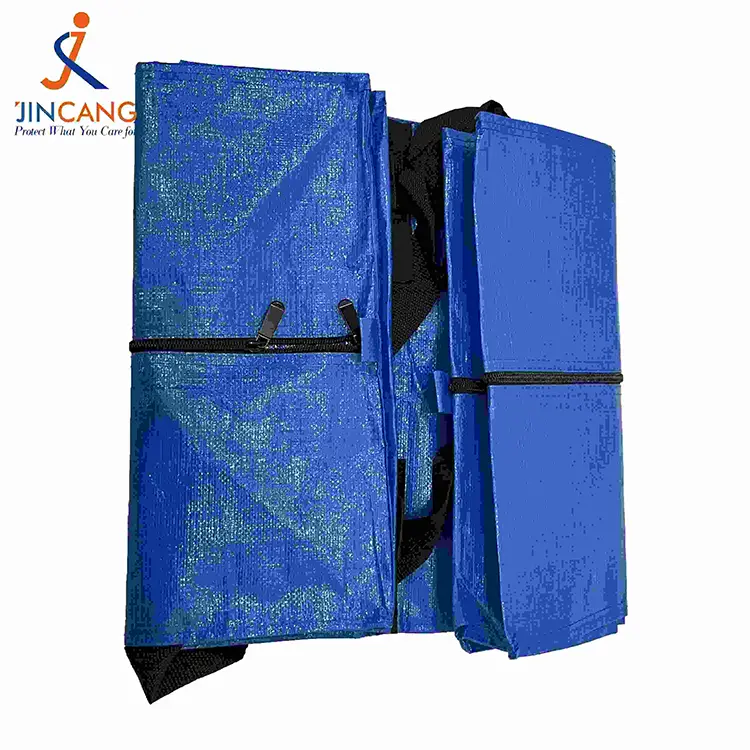 Gravis officium PE textile movens repono sacculos