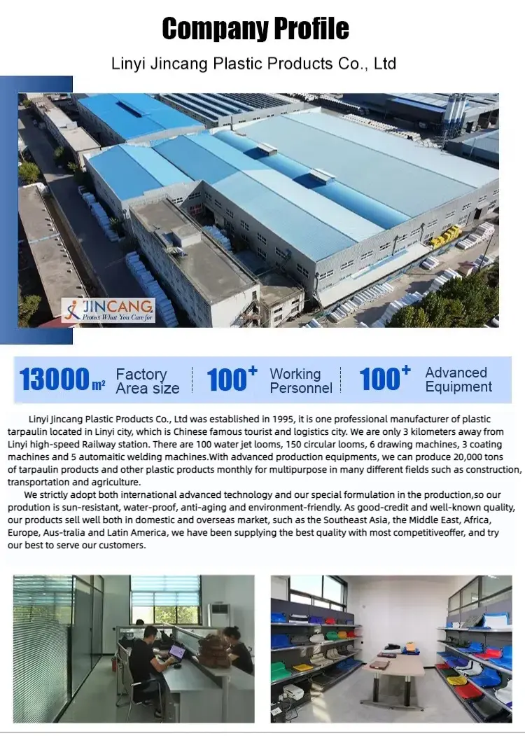 50 GSM Blue PE Tarpaulin