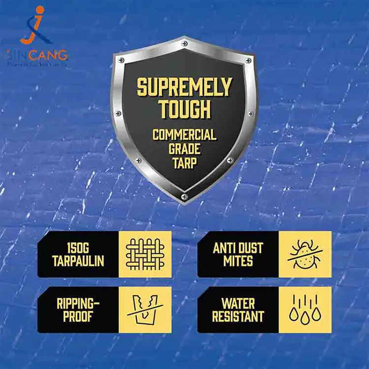 Waterproof Pe Tarp Culcita sacculi